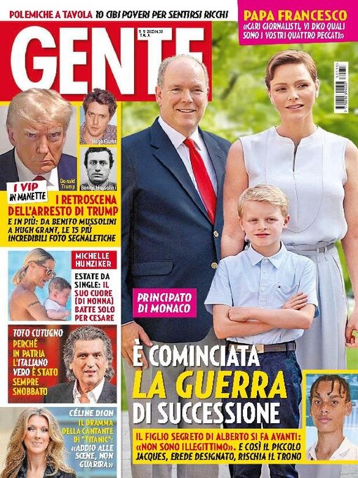 Title details for Gente by Hearst Magazines Italia spa - Wait list